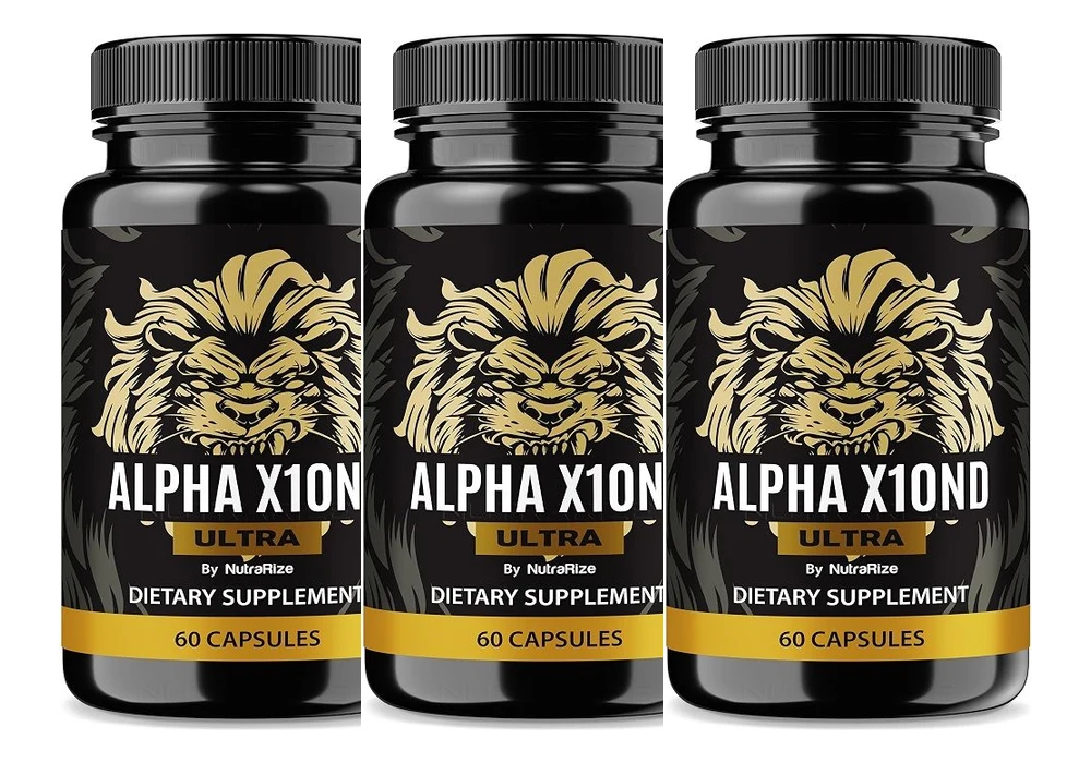 Alpha X10ND Ultra 3 bottles — 90-day supply
